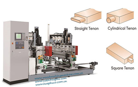 Máy phay mộng dương 3 trục, 2 bên cnc